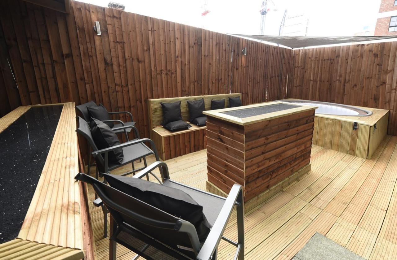 Апартаменти Slps 14 Hot Tub, Bar & Outdoor Terrace Манчестер Екстер'єр фото